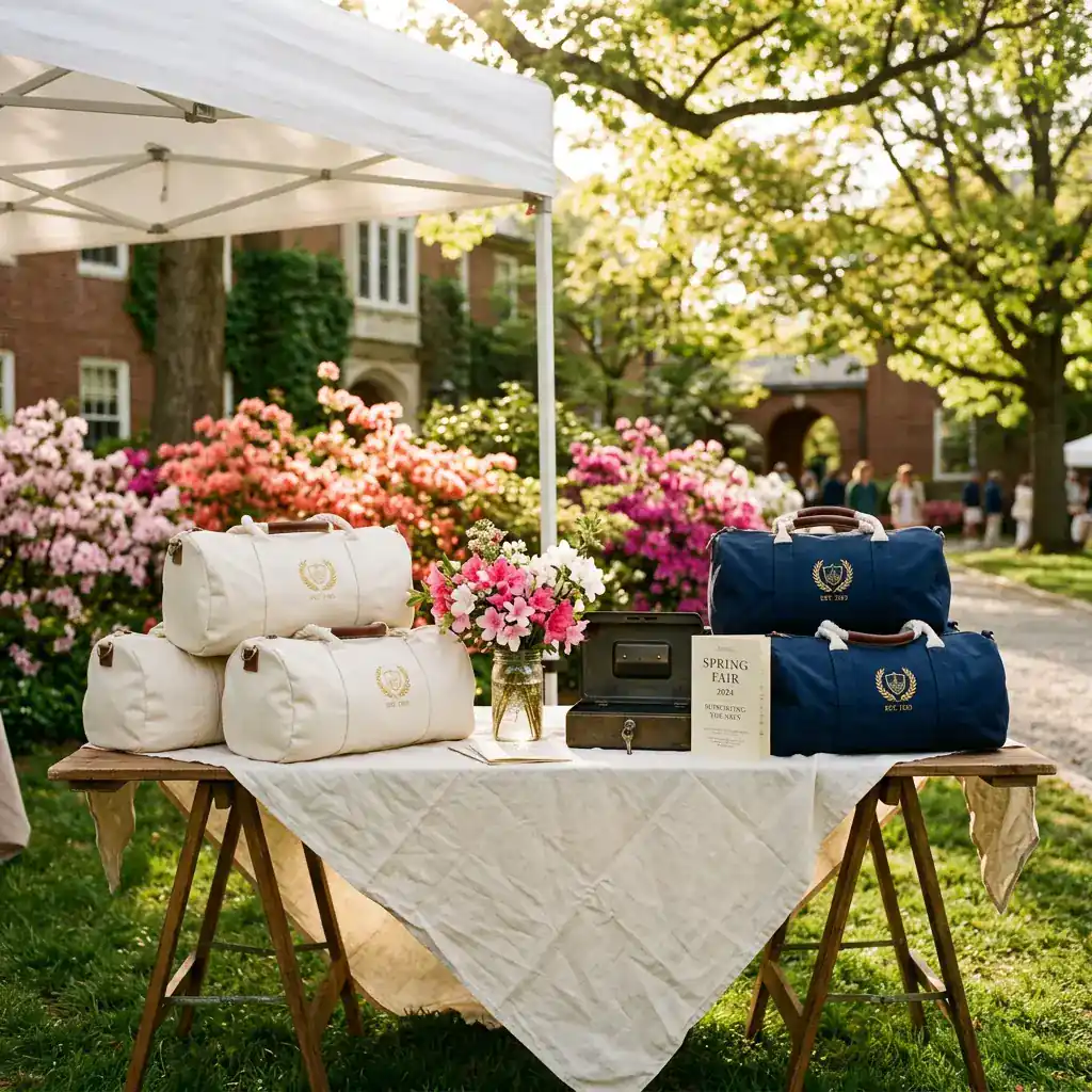 Bags at a market