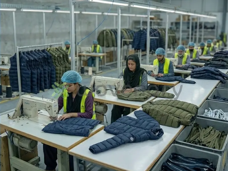 Factory floor overview