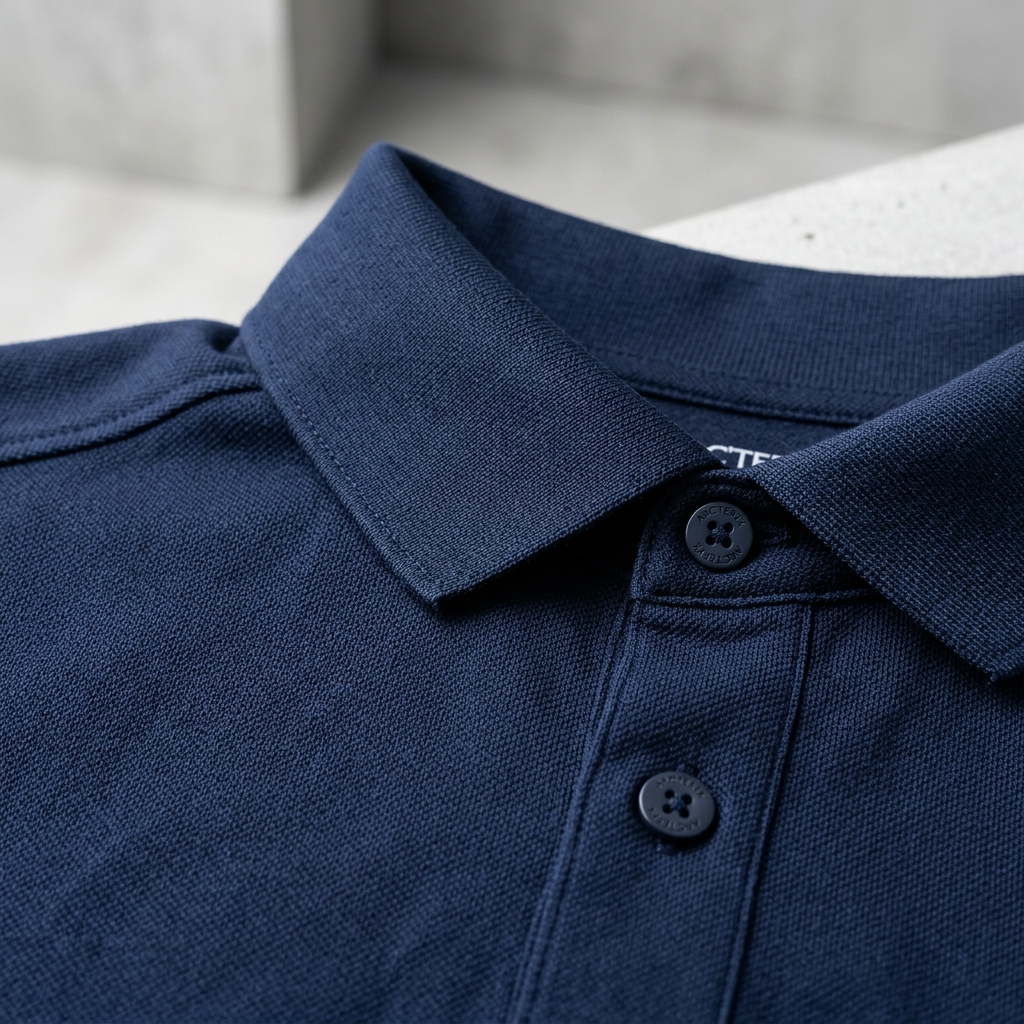 Custom polo shirt with logo — corporate and team wear wholesale