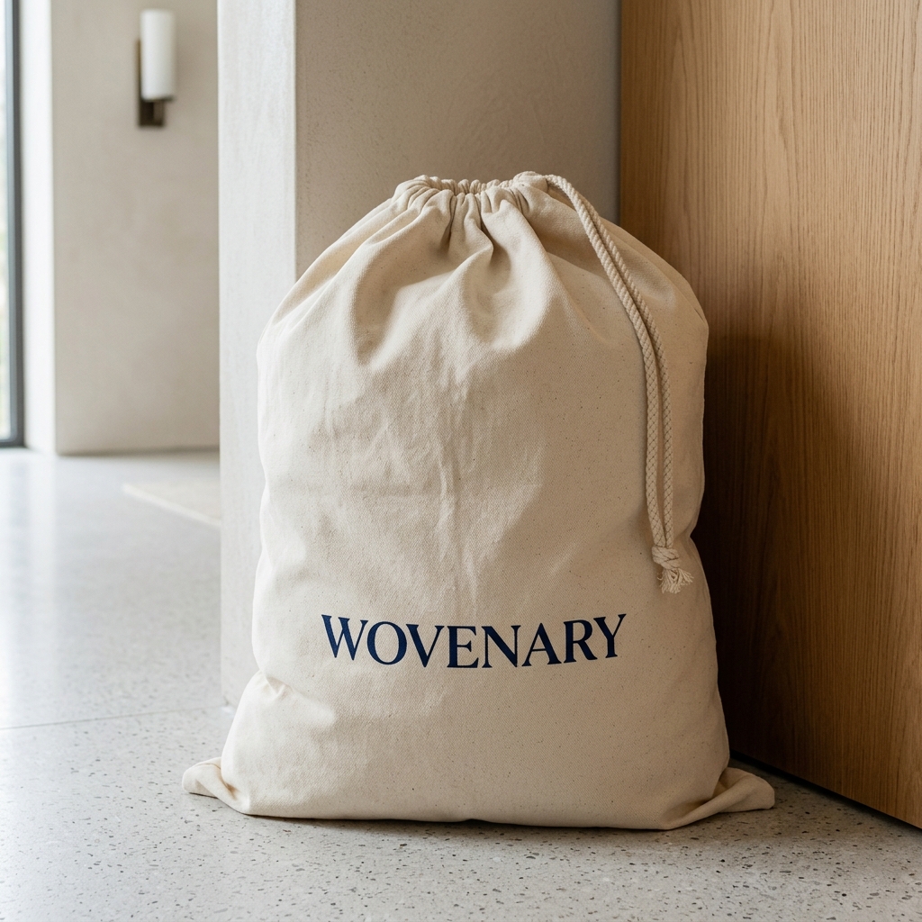 Custom laundry bags for hotels and universities — wholesale with logo