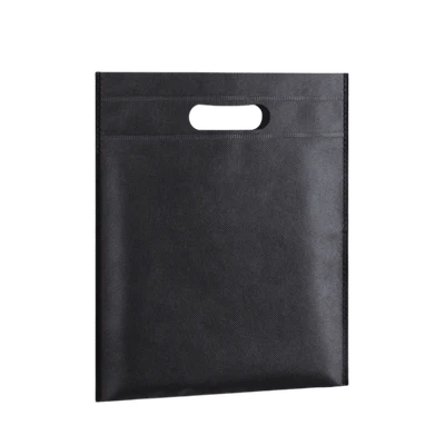 D-Cut non-woven flat bags — wholesale promotional reusable bags