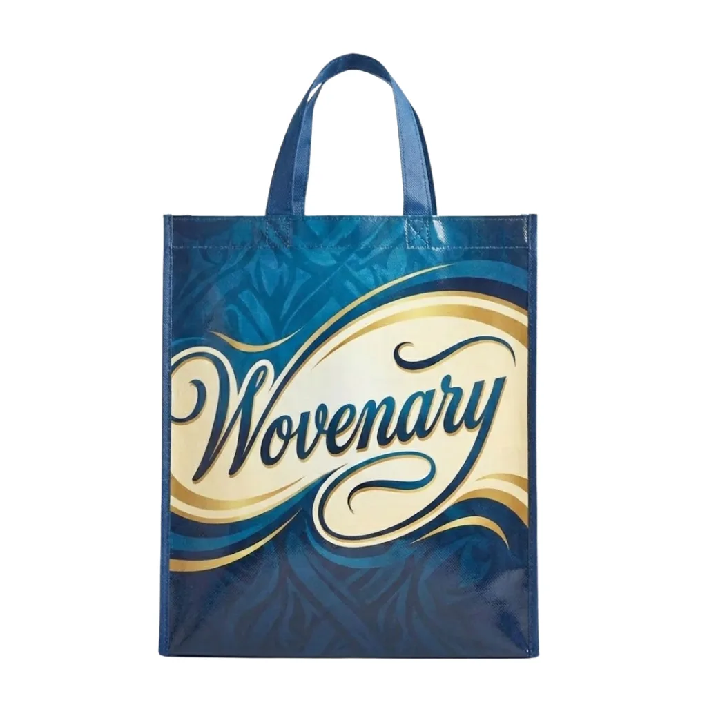 BOPP laminated non-woven tote bags for retail branding
